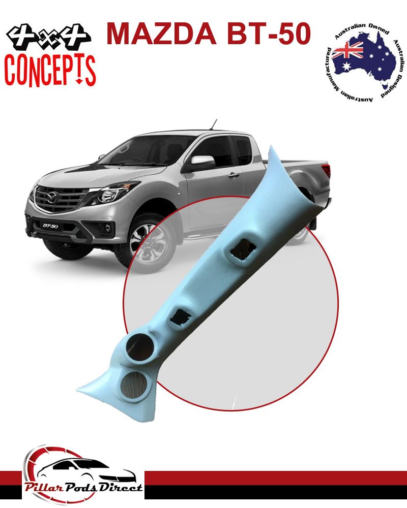 MAZDA BT50 2015 - ONWARDS DOUBLE GAUGE PAINTED CREAM