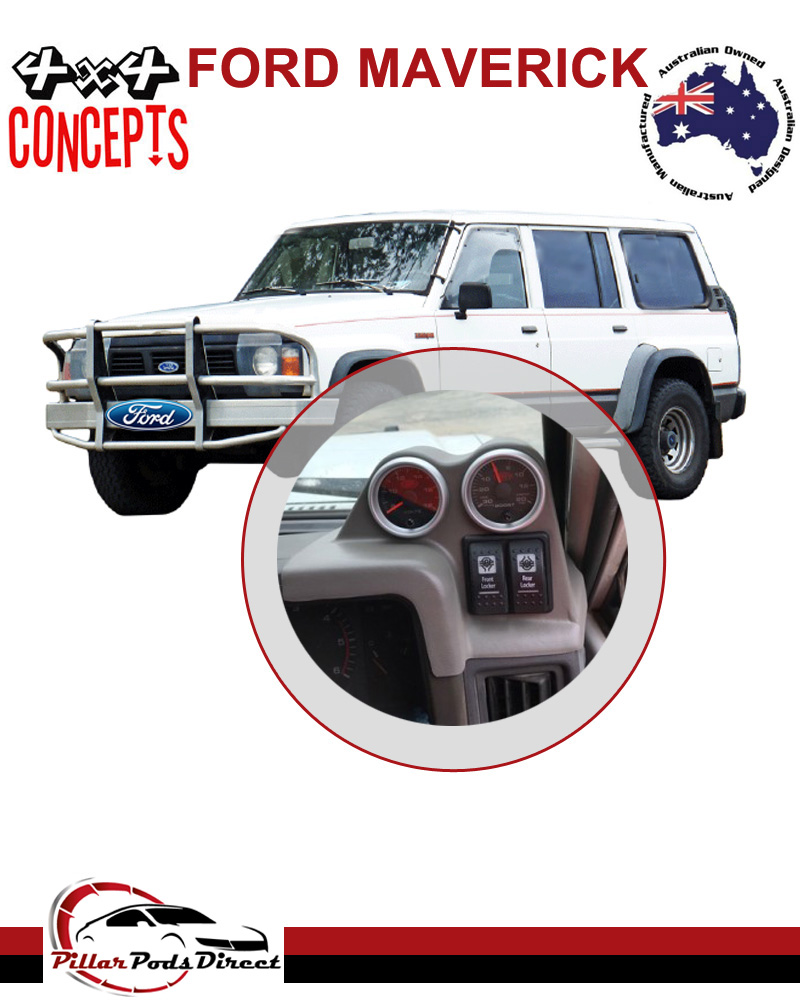 FORD MAVERICK DASH MOUNT POD & SWITCHES