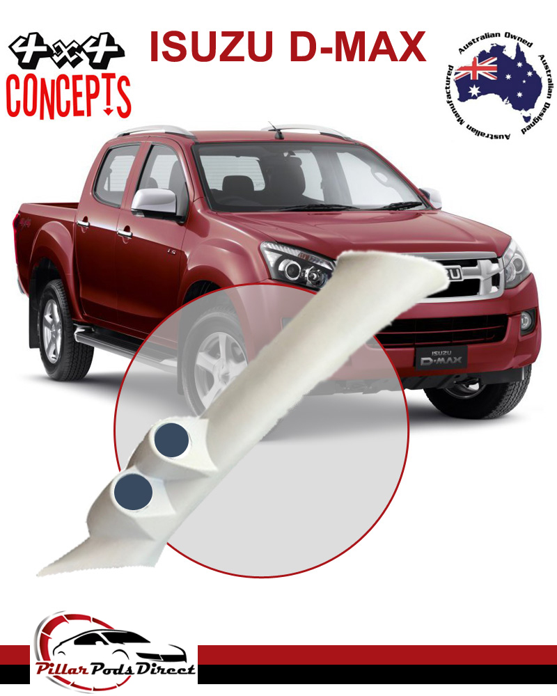 ISUZU D-MAX DOUBLE PILLAR POD GREY