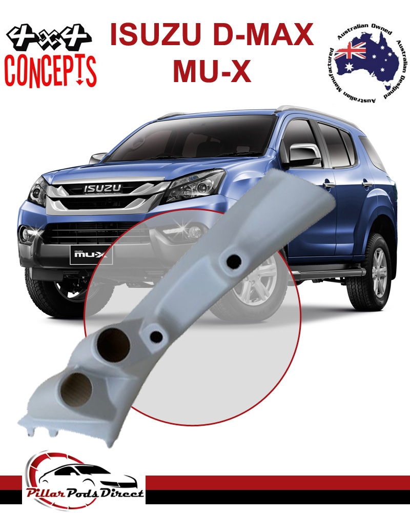  ISUZU D-MAX MU-X 2016 - CURRENT DOUBLE PILLAR POD GREY