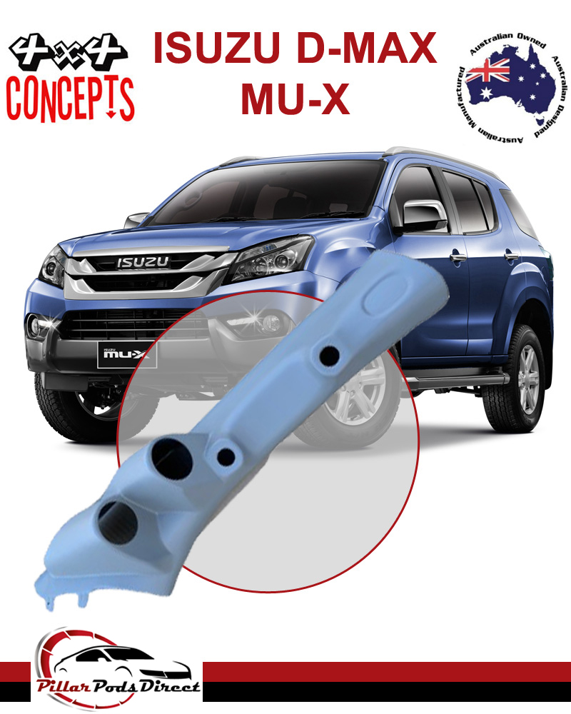  ISUZU D-MAX MU-X DOUBLE PILLAR POD GREY