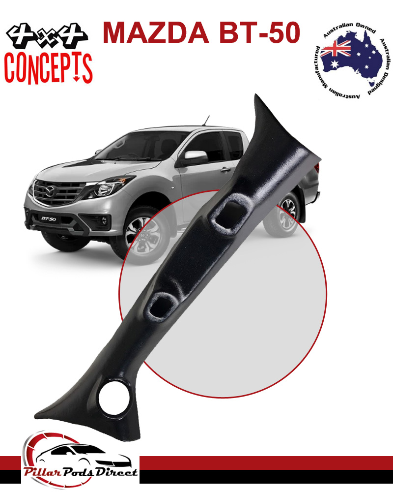 MAZDA BT- 50 2015 - 2022 SINGLE PAINTED BLACK