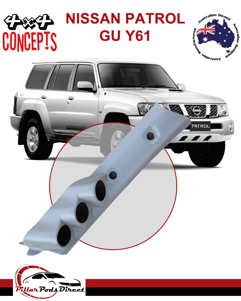 NISSAN PATROL GU 3 GAUGE PAINT CODE W