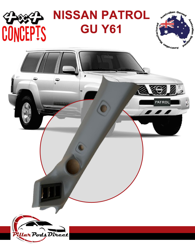 NISSAN PATROL GU Y61 1 X GAUGE 3 X ROCKER SWITCHES PAINT CODE K